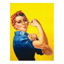Rosie the Riveter Postcard