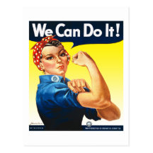 Rosie the Riveter Postcard