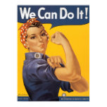 Rosie the Riveter Poster