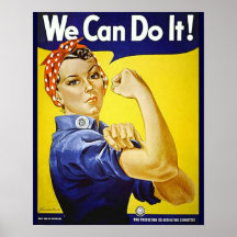 Rosie the Riveter Poster