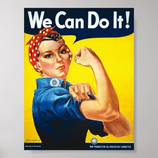 Rosie the Riveter Posters