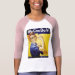 Ladies 3/4 Sleeve Raglan (Fitted)