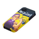 Rosie the Riveter "We can cure it!" Case-Mate iPhone 4 Cases