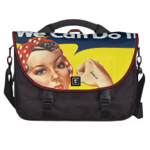Rosie the Riveter We Can Do It Computer Laptop Bag