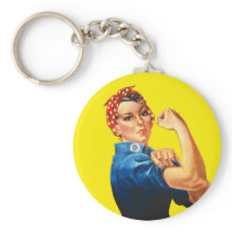 Rosie the Riveter, We Can Do It! Key Chains