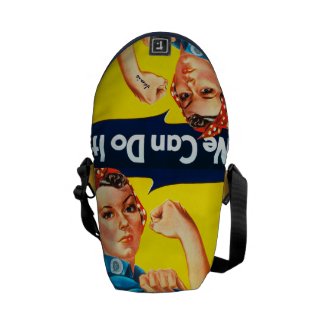 Rosie the Riveter We Can Do It Messenger Bag