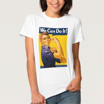 Rosie the Riveter We Can Do It Vintage Shirt