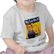 Rosie the Riveter We Can Do It Vintage Tees