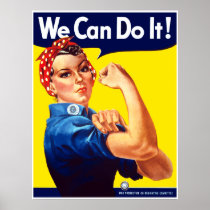 Rosie The Rivetor -- Border Posters