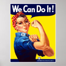 Rosie The Rivetor -- Border Posters