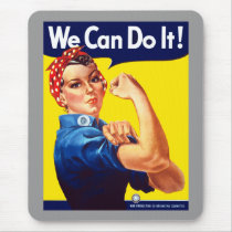 Rosie The Rivetor Mousepads