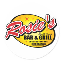 Rosie's Bar stickers