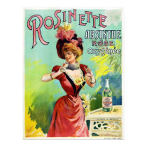 Rosinette Absinthe Poster posters