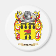 Rosita Coat of Arms (Family Crest) Refrigerator Magnet