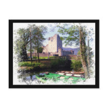 Ross Castle Ireland Postcard