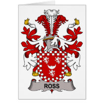 Ross Family Crest cards