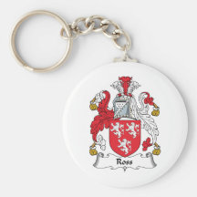 Ross Family Crest Keychains