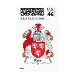 Ross Family Crest Postage Stamps
