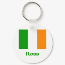 Ross Irish Flag keychains
