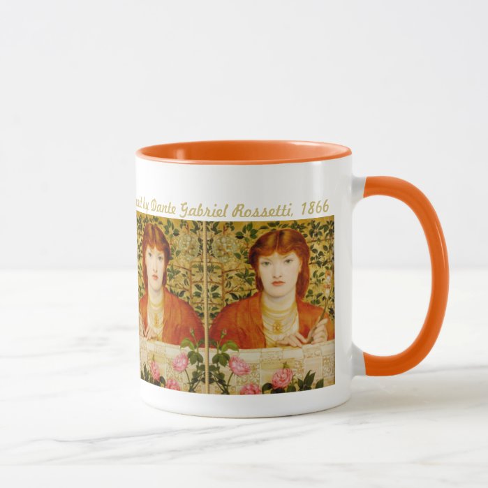 Rossetti Regina Cordium CC0505 Pre-Raphaelite Mug