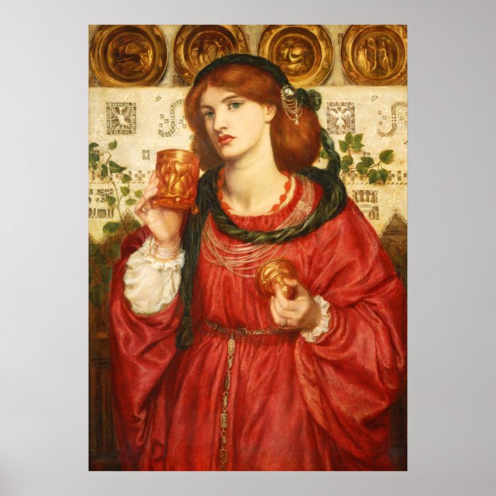 Rossetti The Loving Cup CC0175 Poster