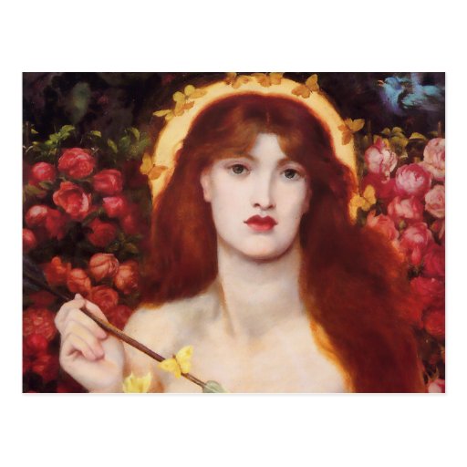 Rossetti Venus Verticordia Postcard Zazzle