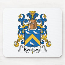 Rossignol Family Crest Mouse Pads