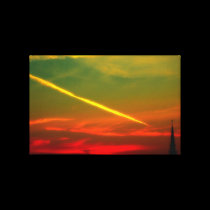 rosso di mattina canvas prints