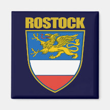 Rostock Refrigerator Magnet