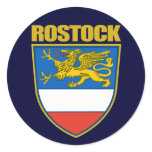 Rostock Round Sticker