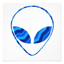 Roswell Alien Invitation