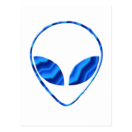 Roswell Alien Postcard