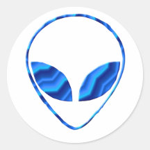 Roswell Alien Sticker