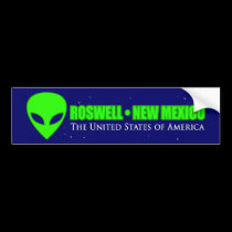 Roswell New Mexico bumper stickers