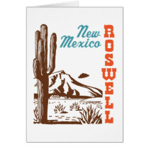 Roswell New Mexico Greeting Card