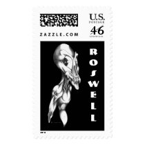 Roswell postage by serenitystudios Roswell postage