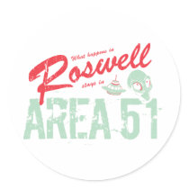 Roswell Sticker