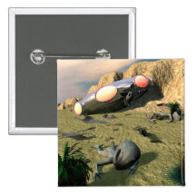 Roswell UFO Crash Button