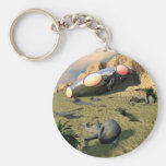 Roswell UFO Crash Keychain
