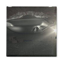 Roswell UFO Hangar Magnet