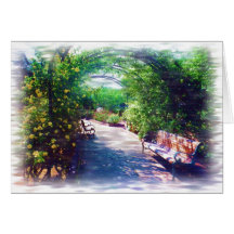Rosy Bower card