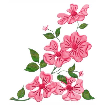 Rosy Floral Tee Shirt by Spice