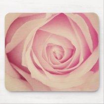 rosy red mouse pad