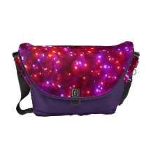 'Rosy Sparkle' Rickshaw Messenger Bag