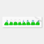 Rotating Blob Bumber Sticker Bumper Stickers