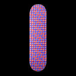 Rotating Circles - Red and Blue skateboards