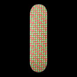 Rotating Circles - Red and Green skateboards