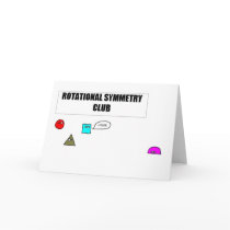 Rotational Symmetry Cards