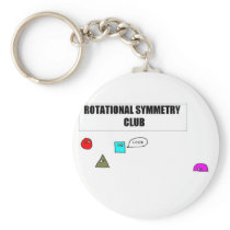 Rotational Symmetry Keychains