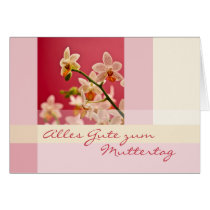 Rote Orchidee • Muttertagskarte cards